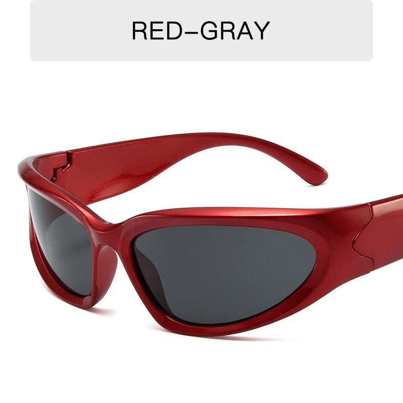 Wholesale Y2K PC Futuristic Sports Sunglasses